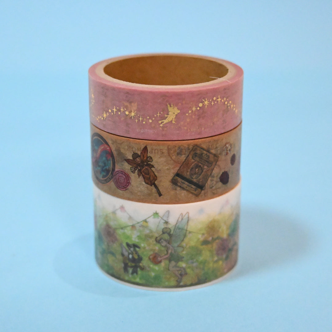 Tokyo Disney Fantasy Springs Tinkerbell Masking Tape Set (3 pcs)