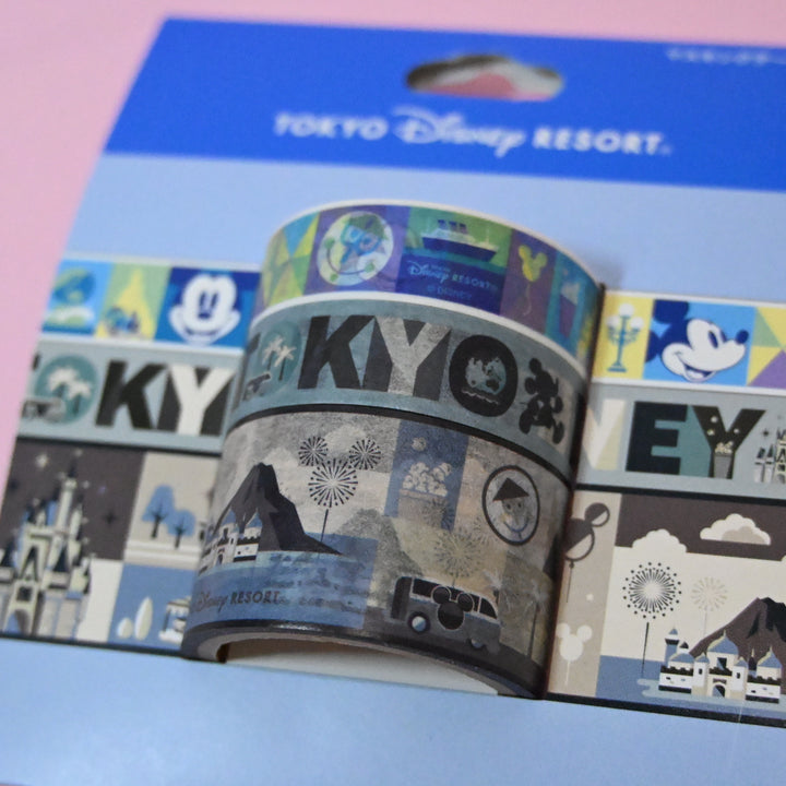 Tokyo Disney Resort Mickey Masking Tape Set (3 pcs)