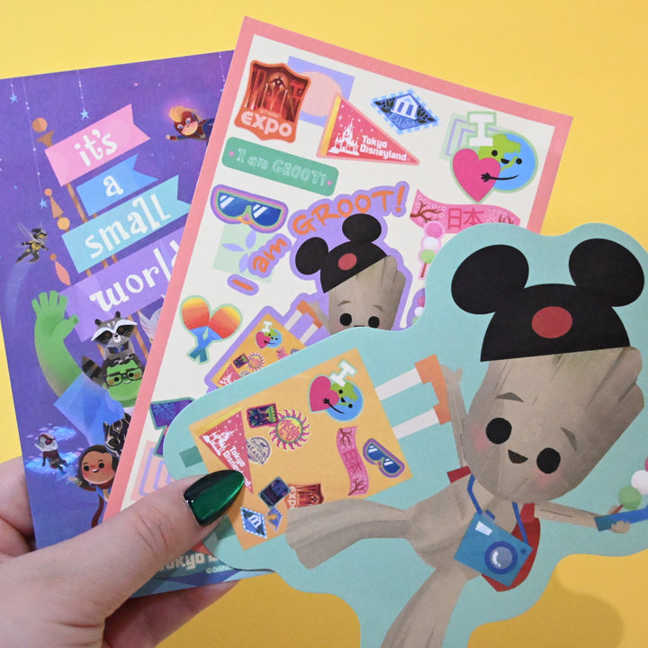 Tokyo Disney Sea Groot Postcard Set (3 pcs)