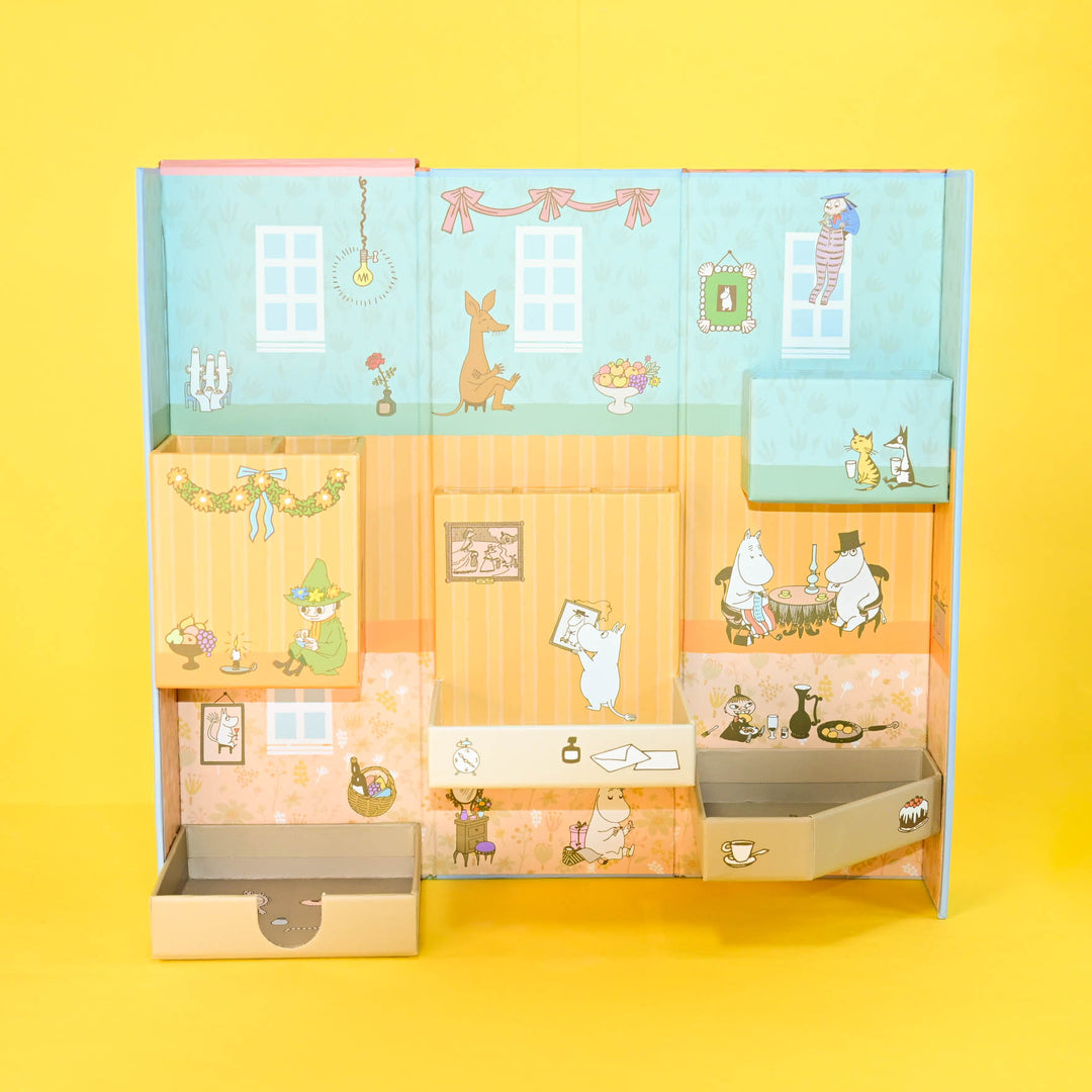 Nakabayashi Moomin Lifestyle Stationery Box M-Size