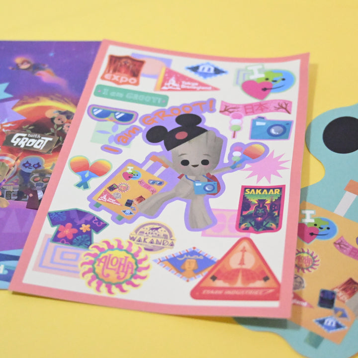 Tokyo Disney Sea Groot Postcard Set (3 pcs)