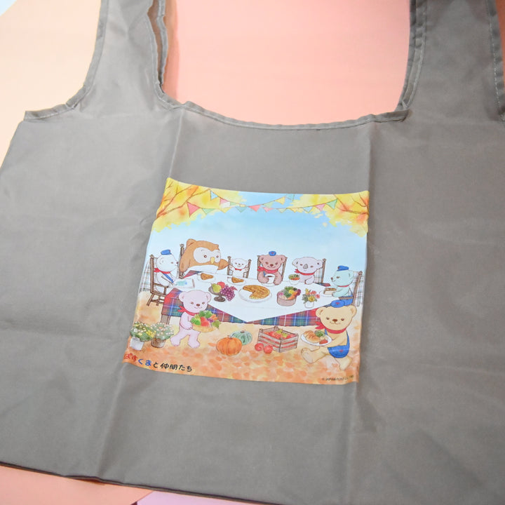 [Posukuma Café Limited] Plaint x Posukuma Eco Tote Bag Foldable Pouch