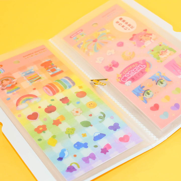 Sanrio Pompom Purin Sticker File Binder
