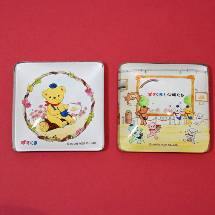 [Posukuma Café Limited] Posukuma Glass Magnet (2 pcs.)