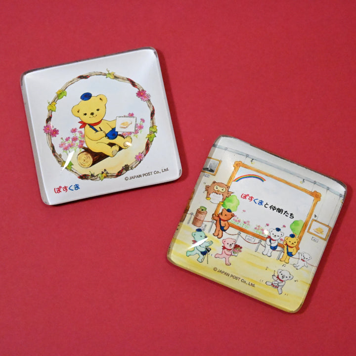 [Posukuma Café Limited] Posukuma Glass Magnet (2 pcs.)