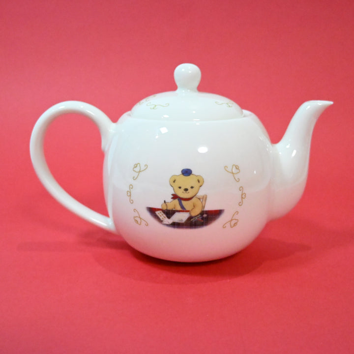 [Pre-loved] [Posukuma Café Limited] Posukuma Music & Letters Teapot with Secure Wrapping (Unused)