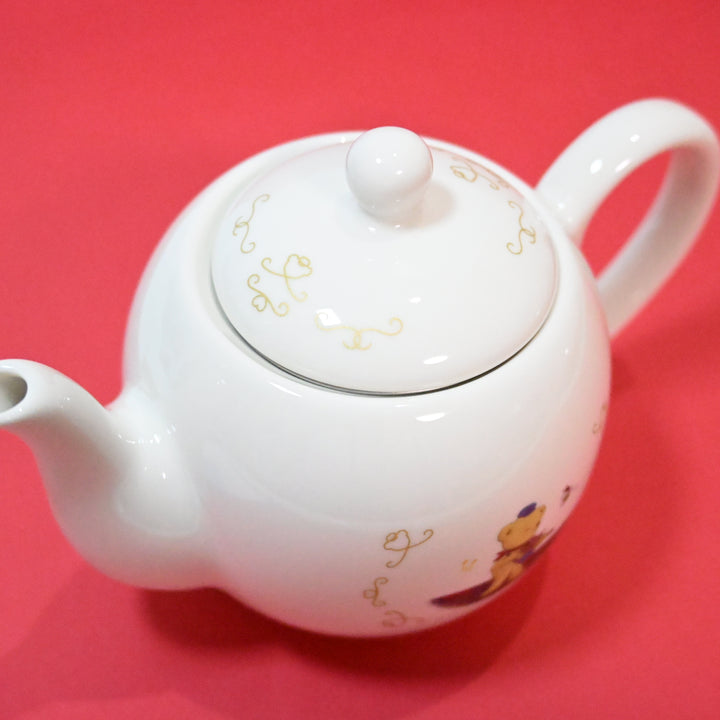 [Pre-loved] [Posukuma Café Limited] Posukuma Music & Letters Teapot with Secure Wrapping (Unused)