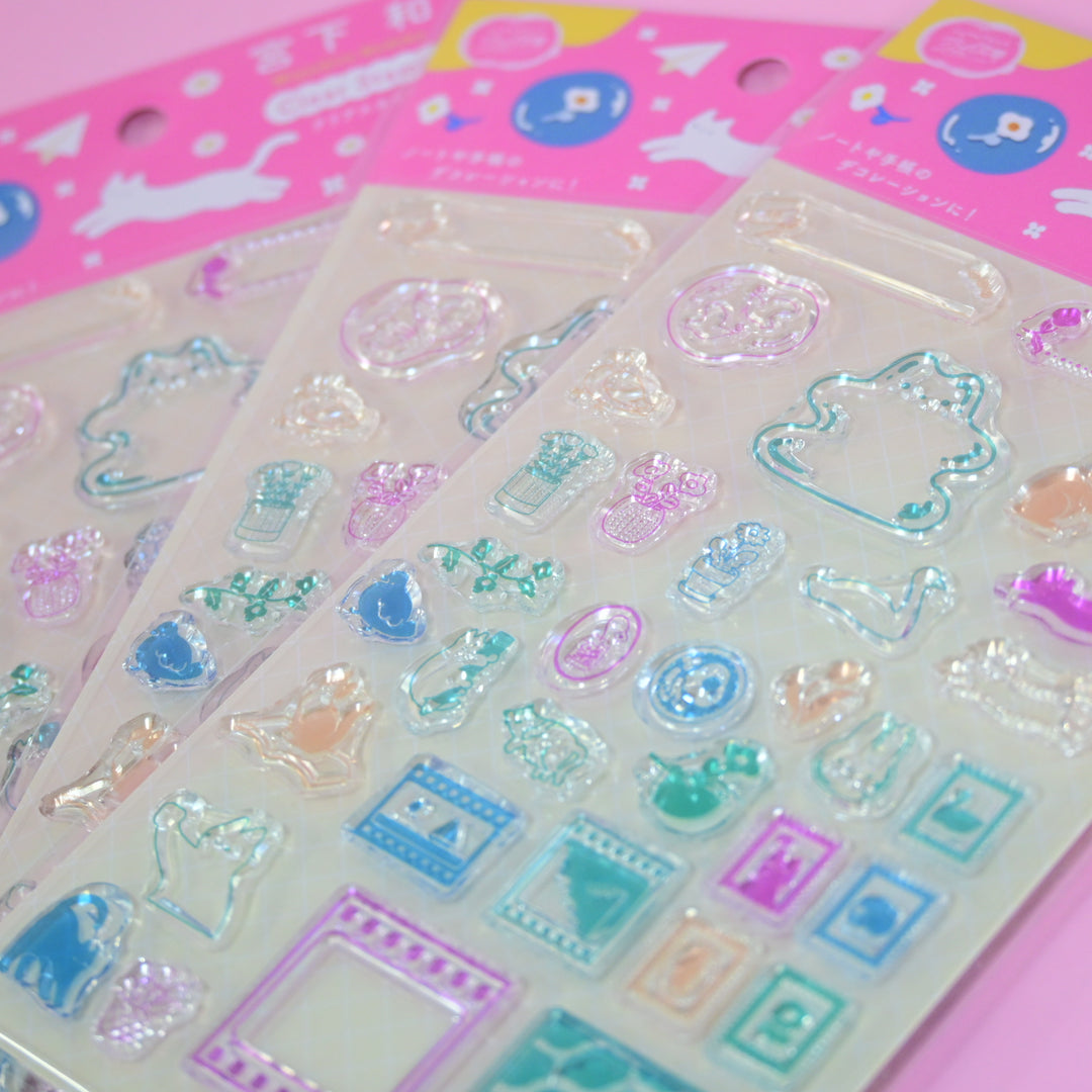Miyashita Nodoka Clear Stamp Pink