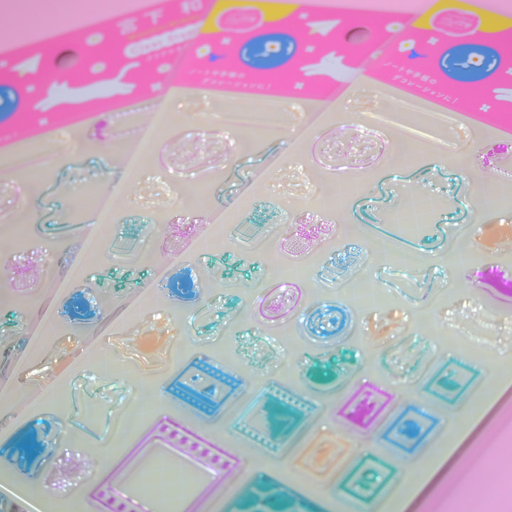 Miyashita Nodoka Clear Stamp Pink