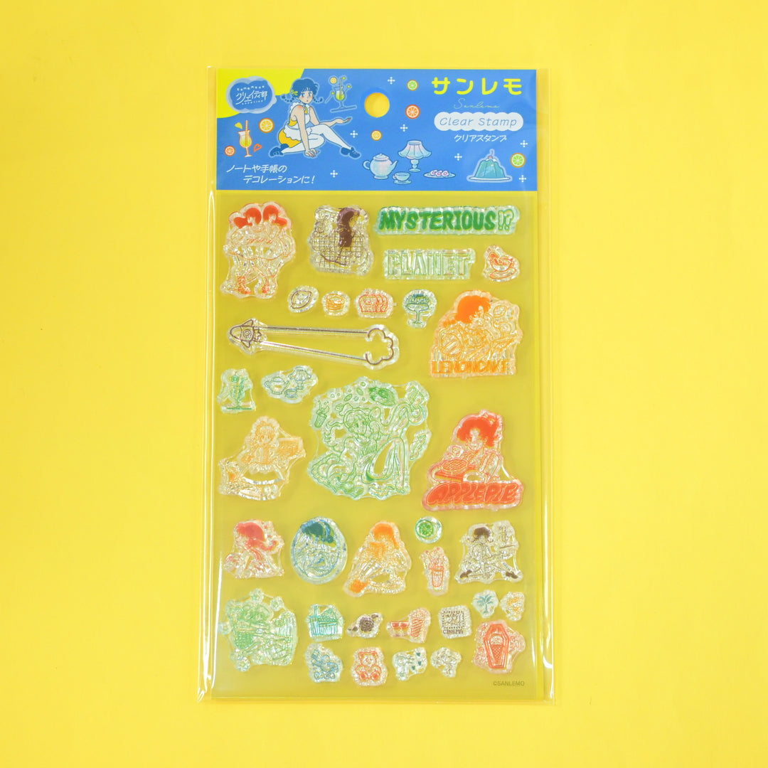 Sanlemo Clear Stamp Yellow
