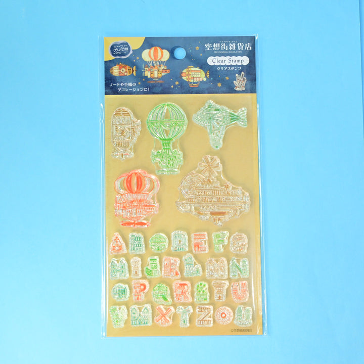 Kuusoogai Zakkaten Clear Stamp Blue