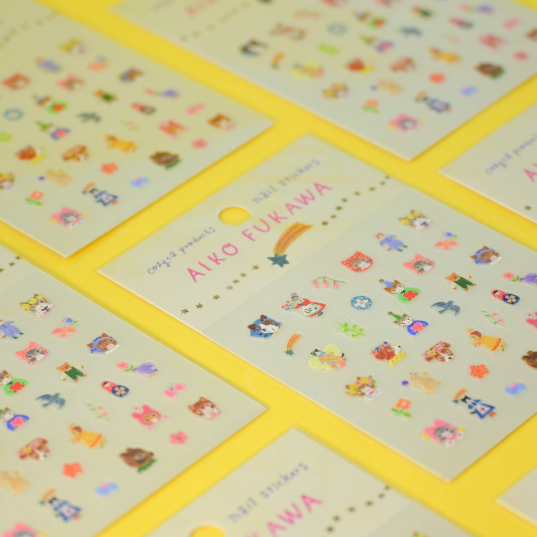 cozyca Aiko Fukawa Mini Nail Diary Stickers