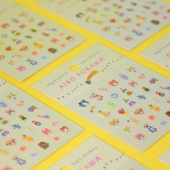 cozyca Aiko Fukawa Mini Nail Diary Stickers