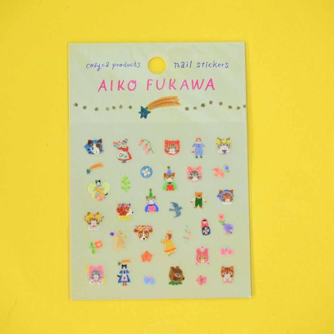 cozyca Aiko Fukawa Mini Nail Diary Stickers