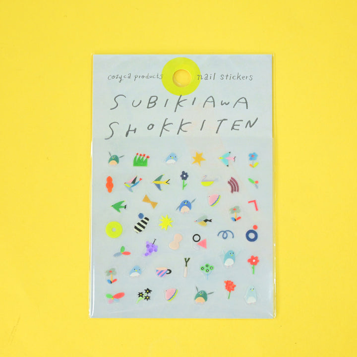 cozyca Subikiawa Shokkiten Mini Nail Diary Stickers
