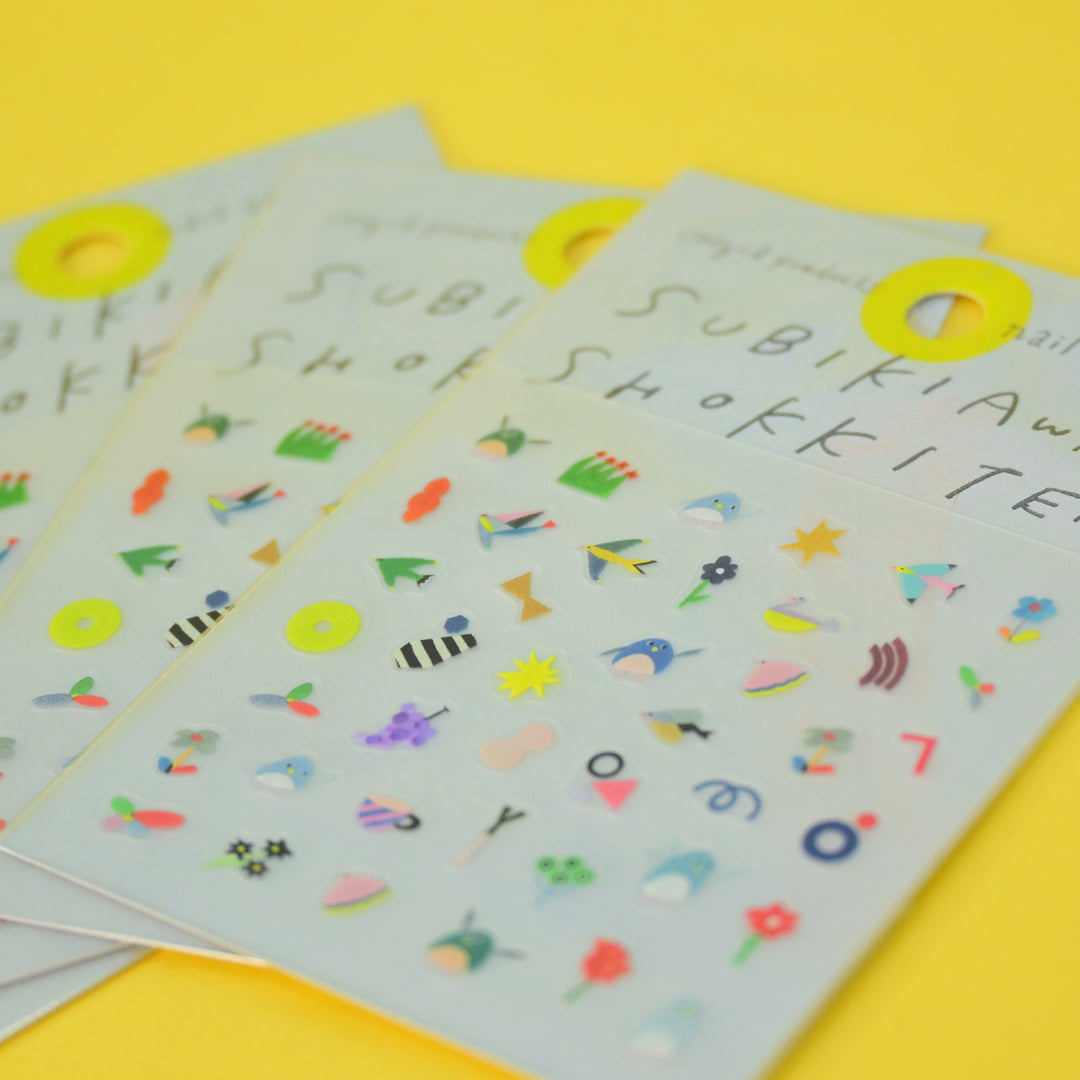 cozyca Subikiawa Shokkiten Mini Nail Diary Stickers
