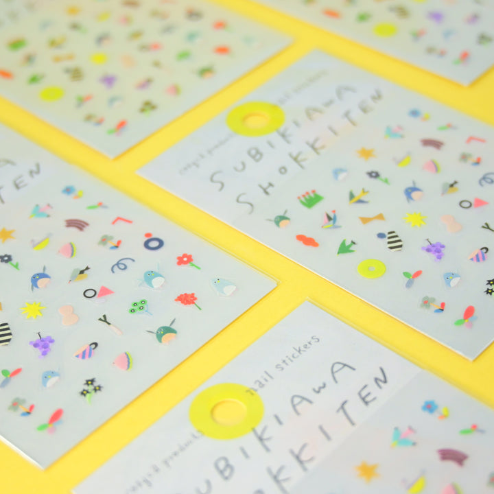 cozyca Subikiawa Shokkiten Mini Nail Diary Stickers