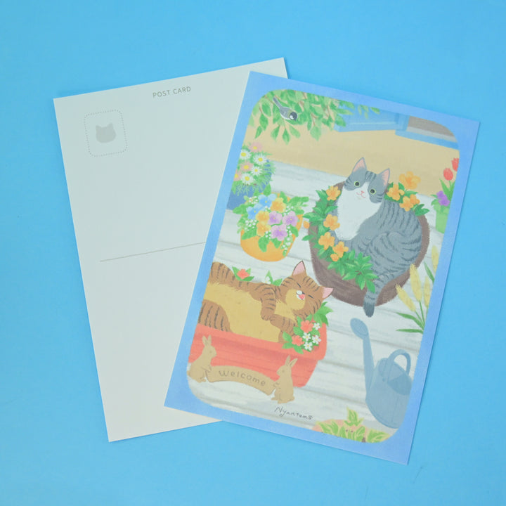 NB Nyantomo Cat Post Card