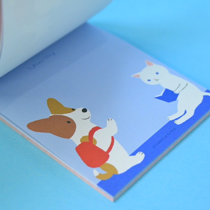 Yomogida Ryoko With Trip Marine Blue Memo Pad