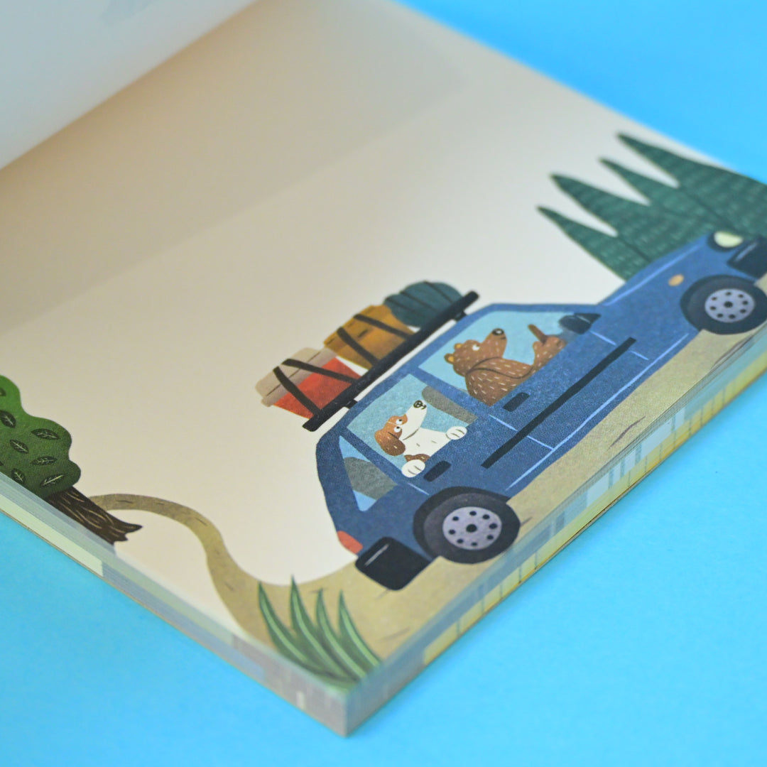 OKATAOKA Hello Mellow Animal Camping Memo Pad