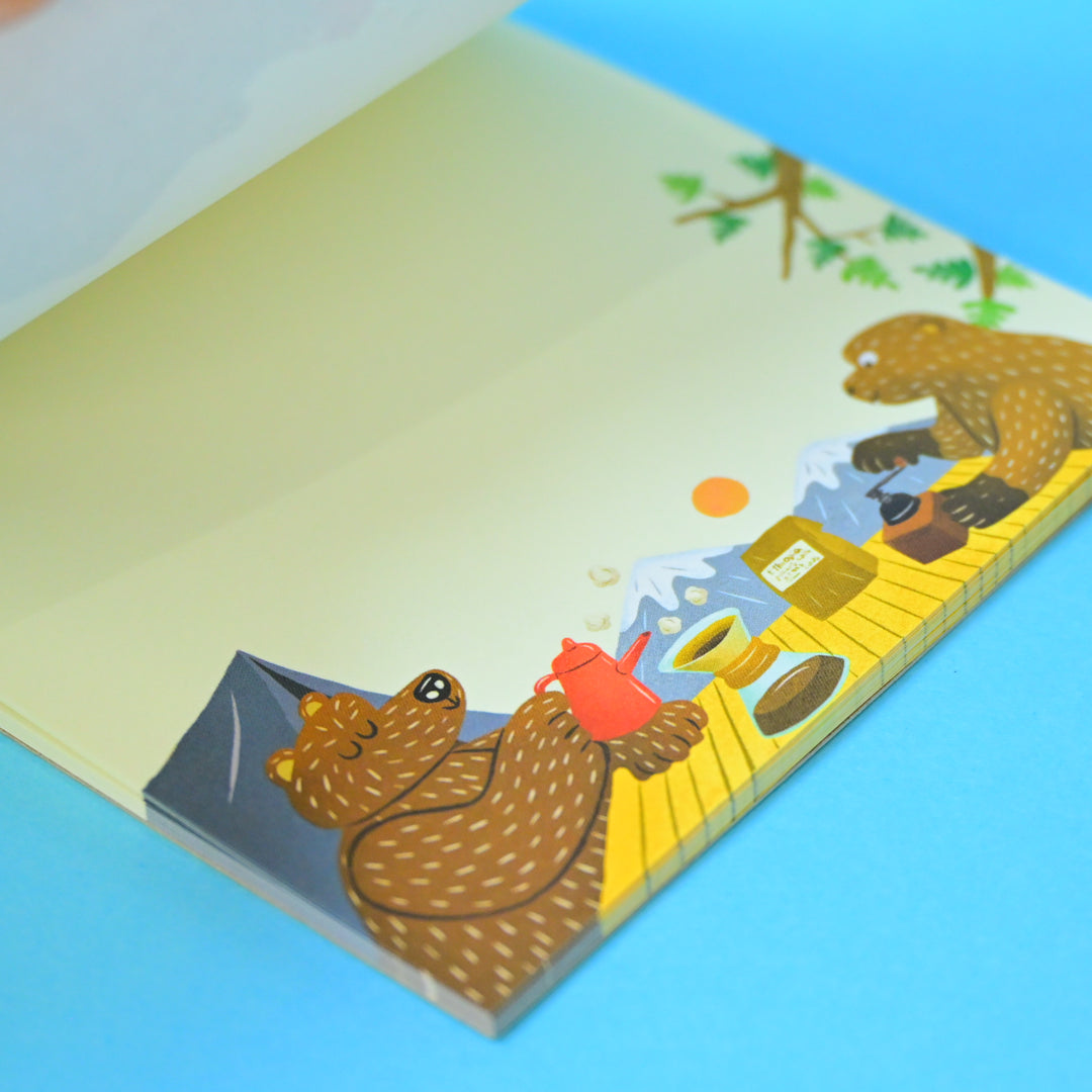 OKATAOKA Hello Mellow Animal Camping Memo Pad