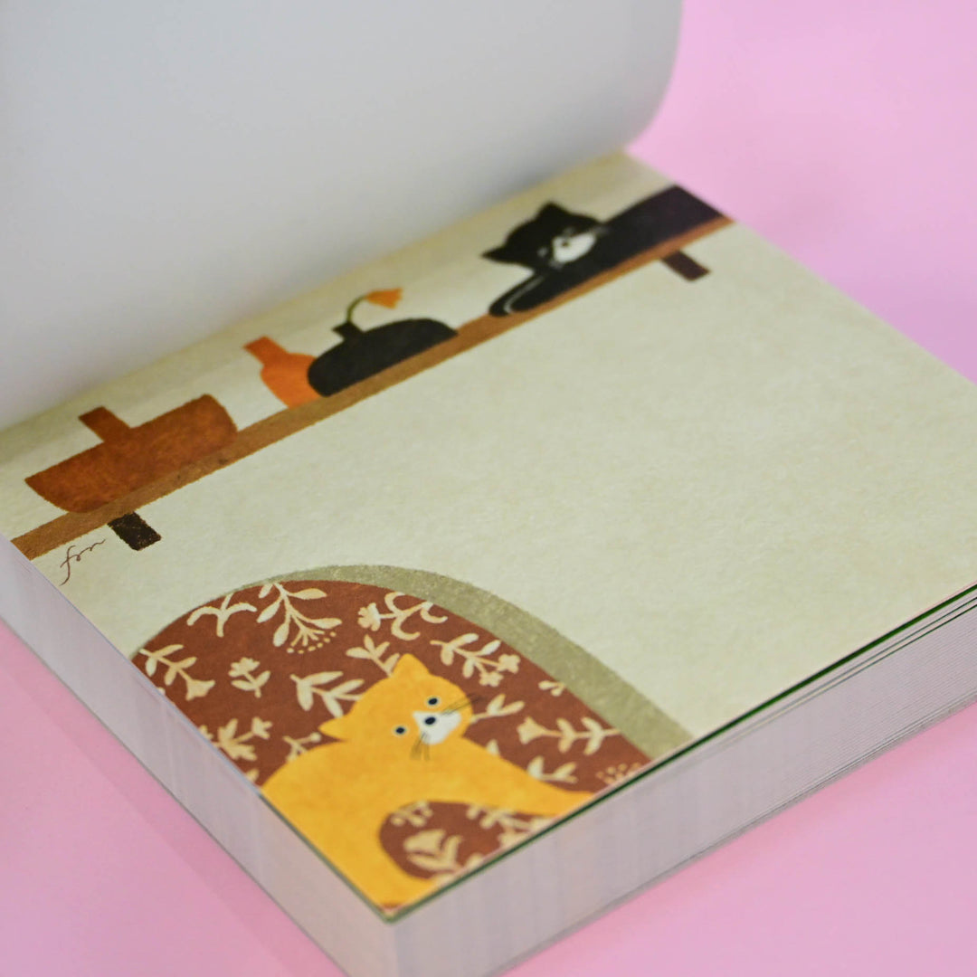 cozyca Mariko Fukuoka Meow Memo Pad