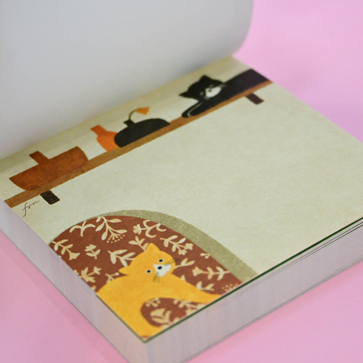 cozyca Mariko Fukuoka Meow Memo Pad