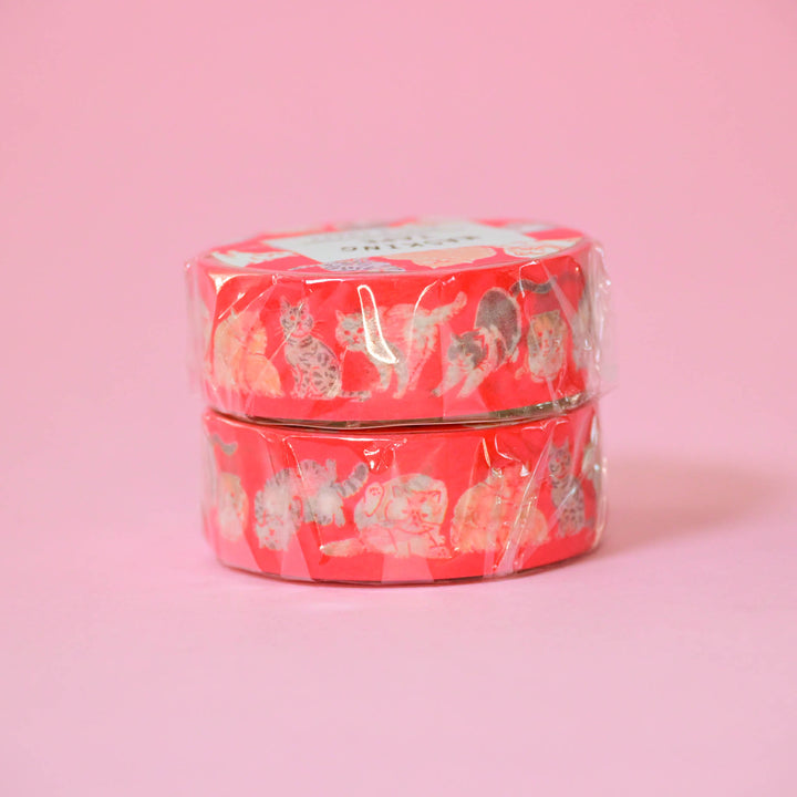 World Craft Red Cat Washi Tape