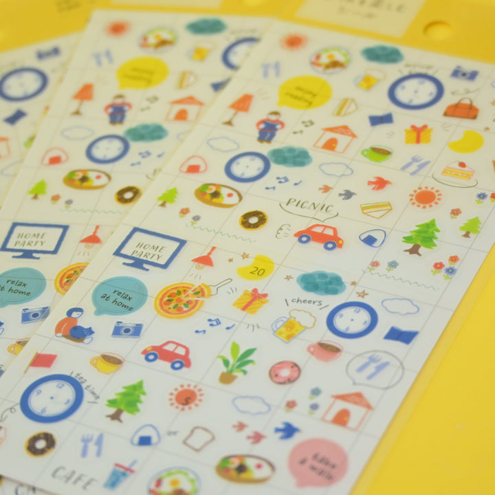 NB Fun Journaling Travel Diary Sticker Sheet