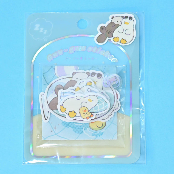Guu-guu Sleeping Duck Otter Flake Seal