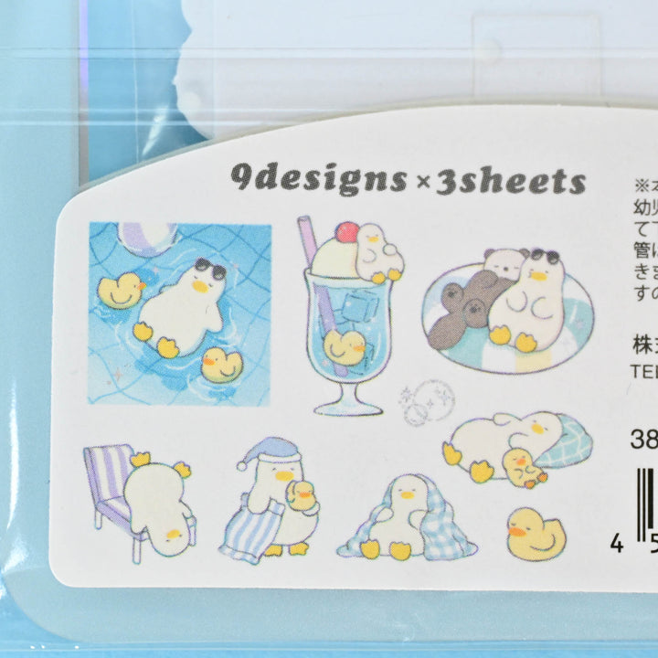 Guu-guu Sleeping Duck Otter Flake Seal