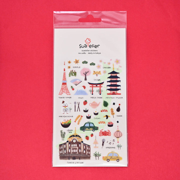 suatelier Japan Sticker Sheet