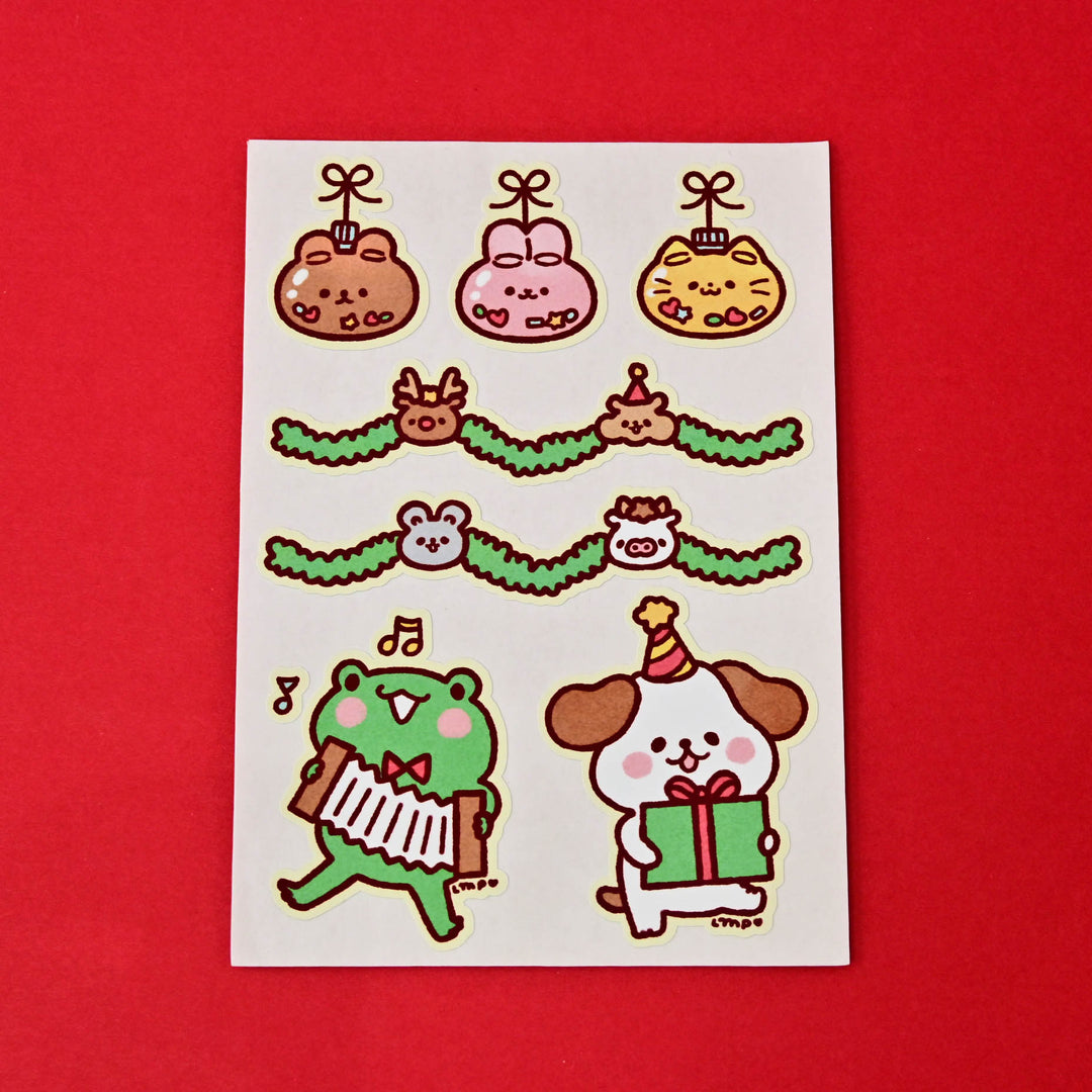 Chichilittle Christmas Sticker Sheet