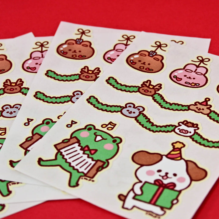Chichilittle Christmas Sticker Sheet