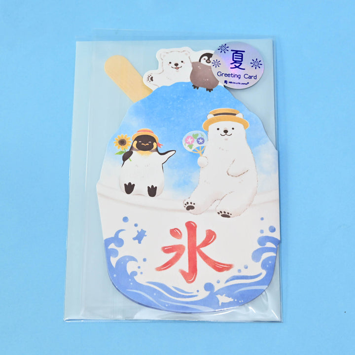NB Summer Day Ice Buddies Ramune Kakigori Postcard
