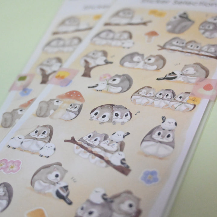 Sticker Selection Squirrel Sticker Sheet Set (2pcs.)