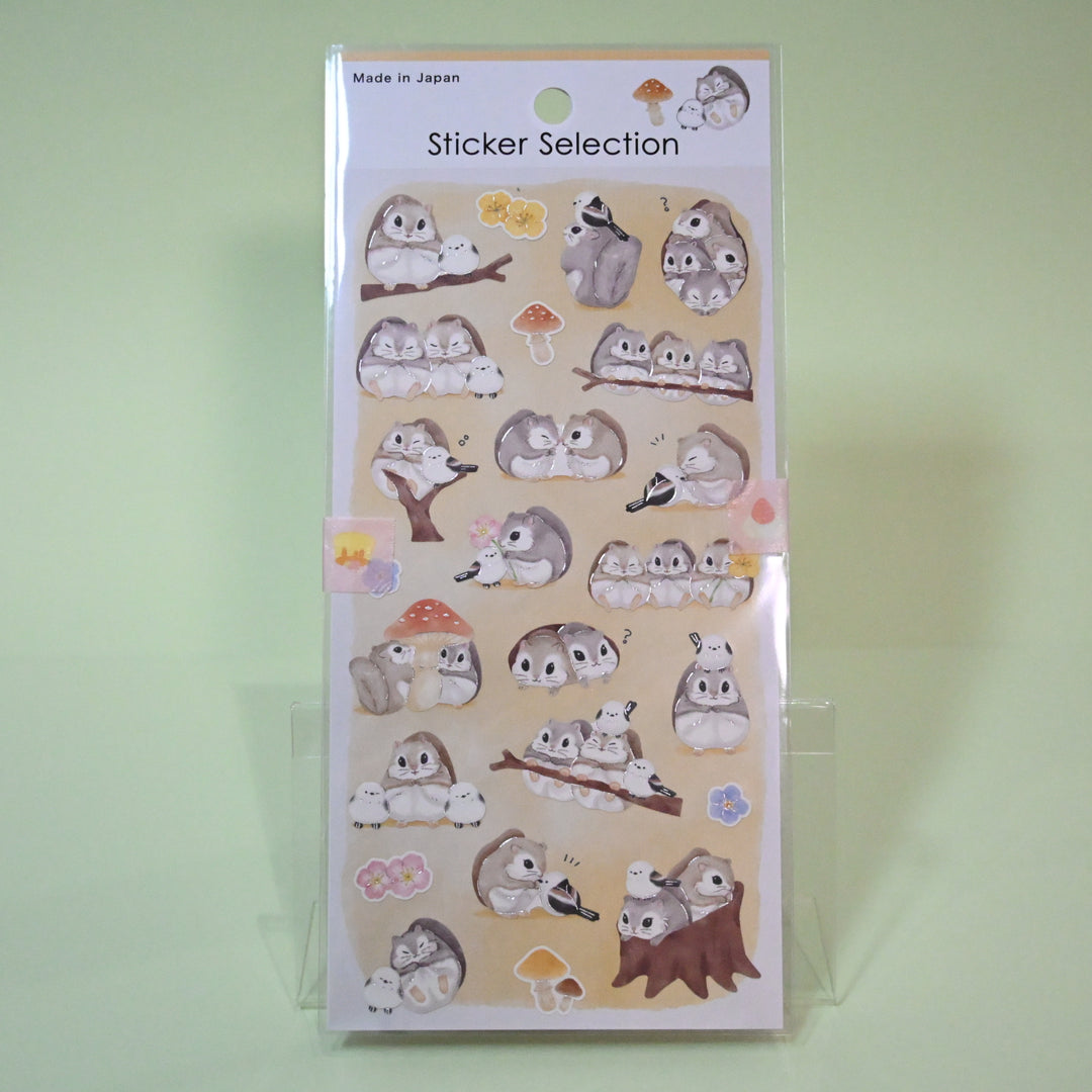 Sticker Selection Squirrel Sticker Sheet Set (2pcs.)
