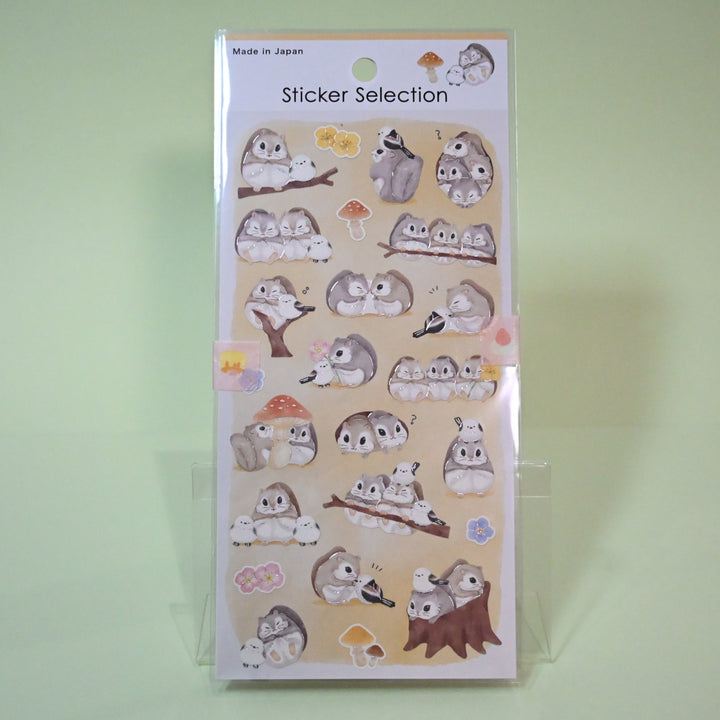 Sticker Selection Squirrel Sticker Sheet Set (2pcs.)