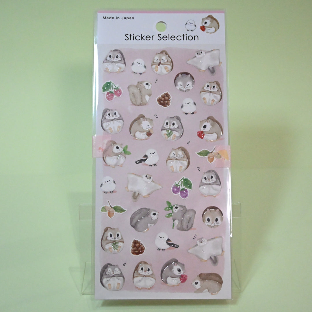 Sticker Selection Squirrel Sticker Sheet Set (2pcs.)
