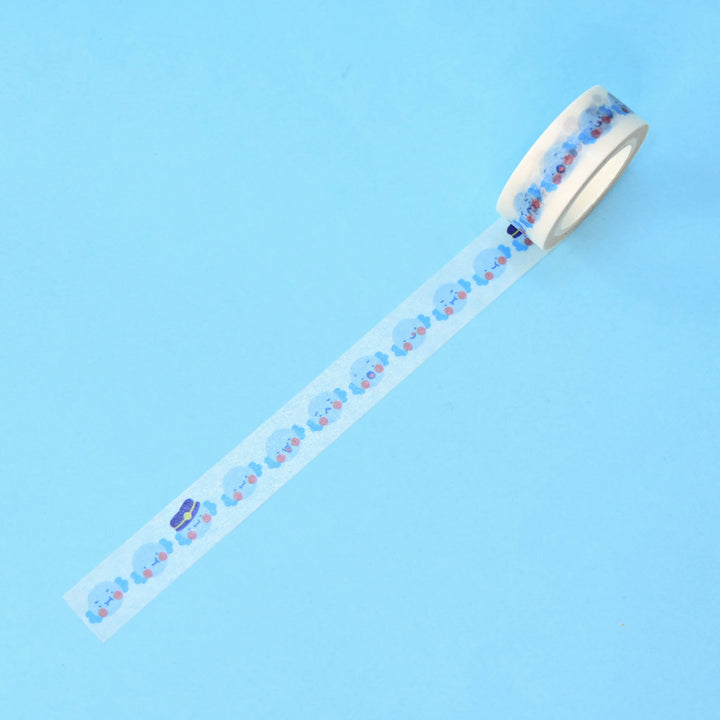 (MT145) Rainbowholic x Tazdaunicorn Mr. Oopa Faces Washi Tape