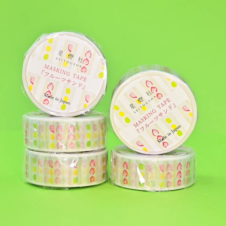 Seitousha Fruit Cake Filling Washi Tape 15mm