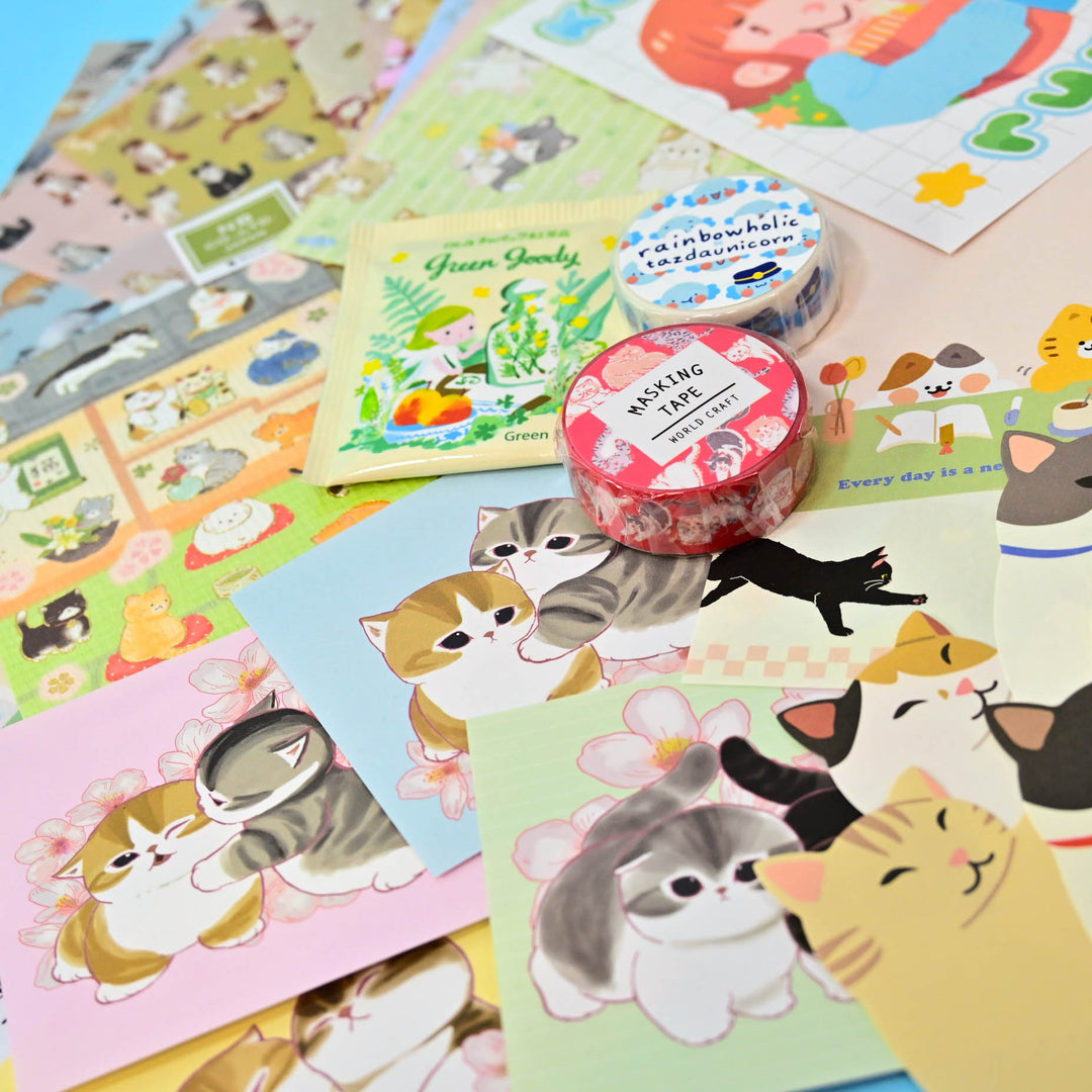 April 2026 Patreon Rewards Kawaii Tier (Cats Theme)
