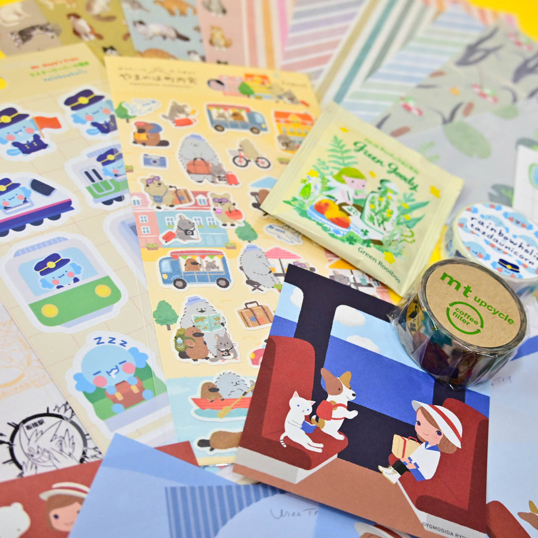 April 2026 Patreon Rewards Rainbow Tier (Travel Theme)