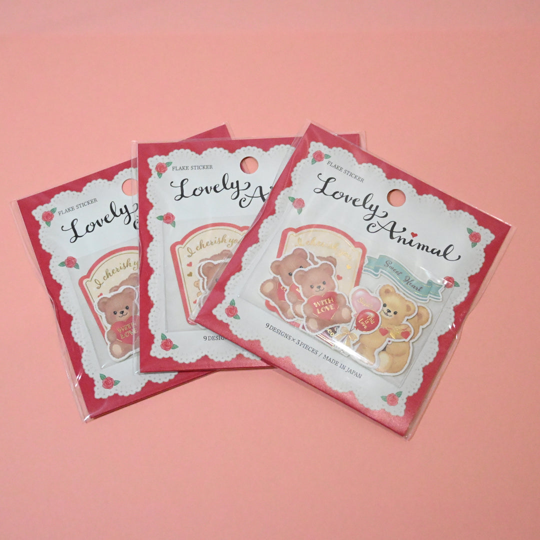 GAIA Lovely Animal Red Flake Seal