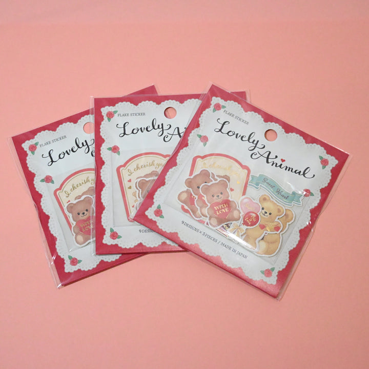 GAIA Lovely Animal Red Flake Seal
