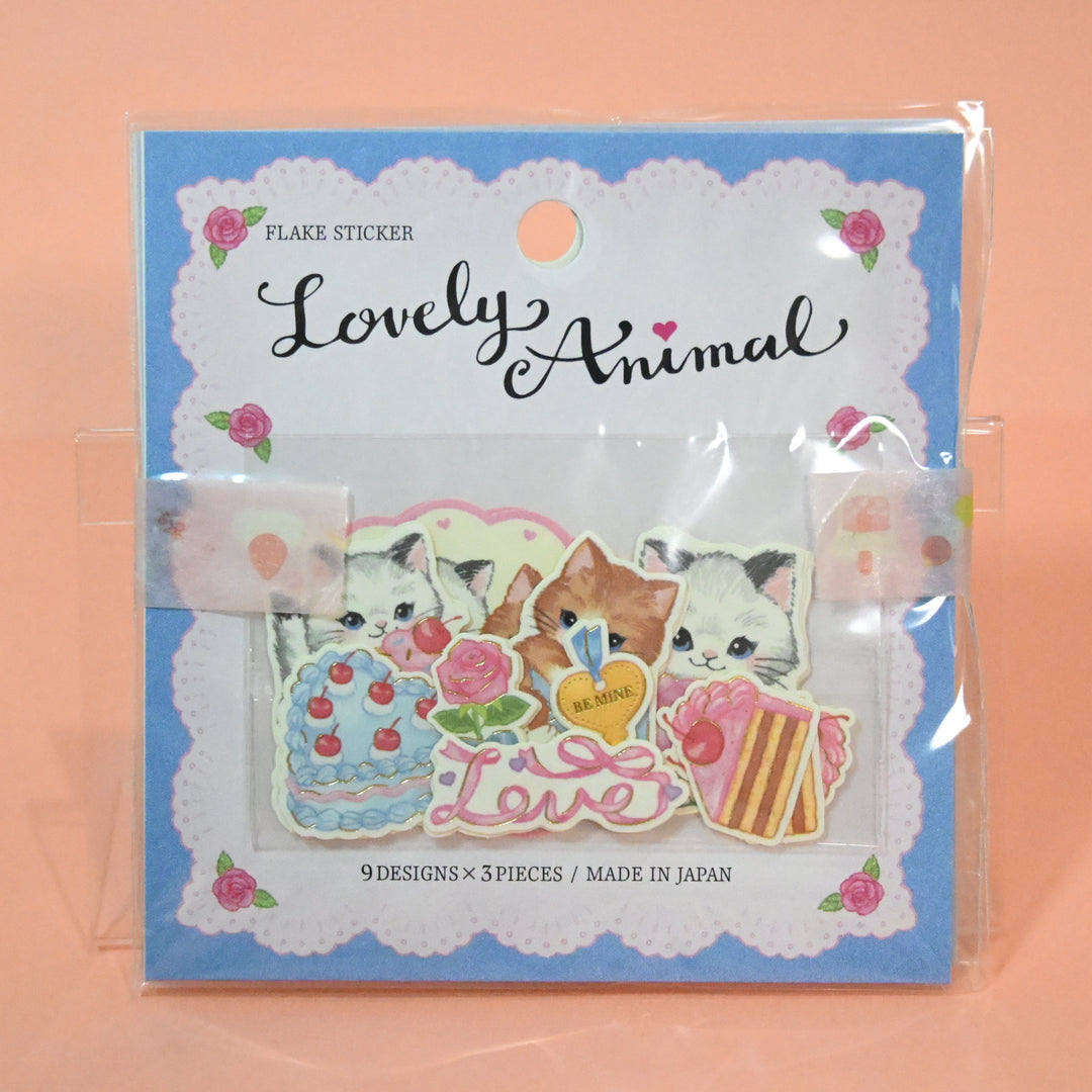 GAIA Lovely Animal Pink and Blue Flake Seal Set (2 pcs.)