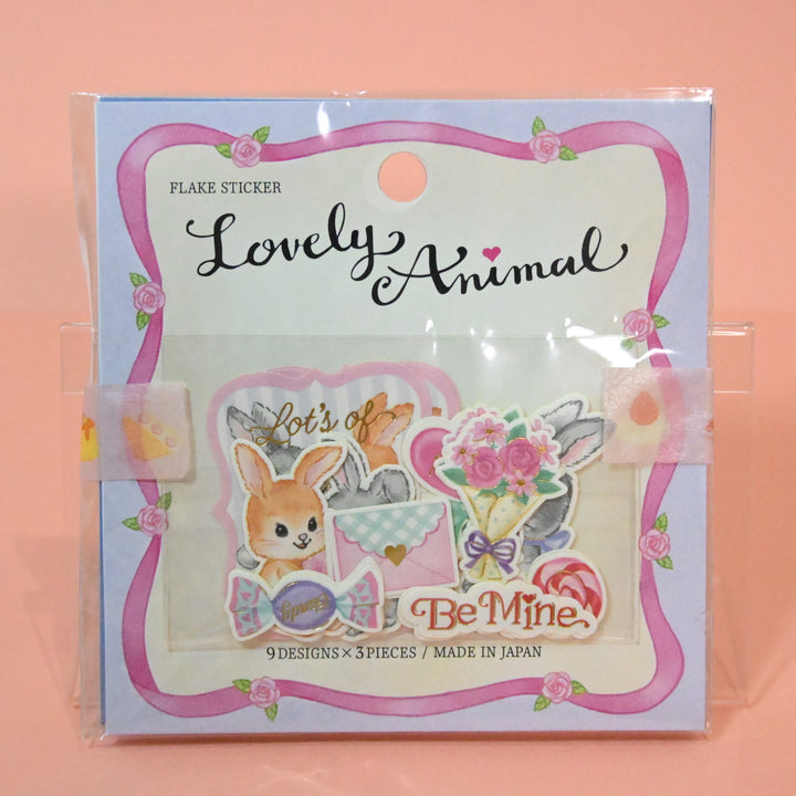 GAIA Lovely Animal Pink and Blue Flake Seal Set (2 pcs.)