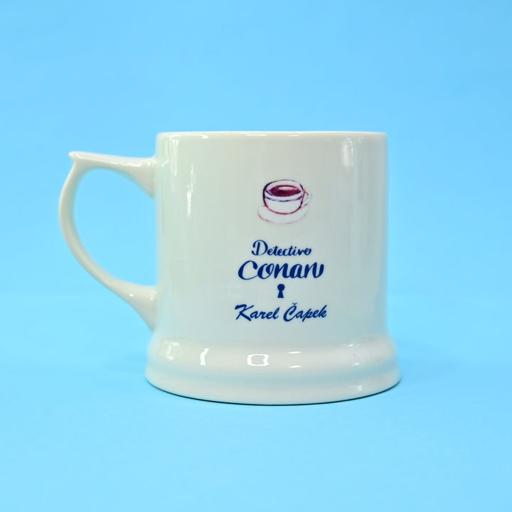 Karel Capek x Detective Conan Ceramic Mug