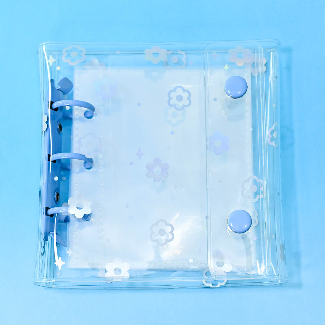 Q-LiA Kira Kira Seal Binder for 3D Stickers (Blue)