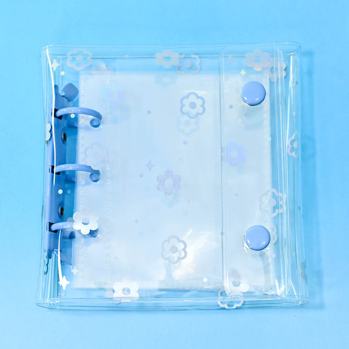 Q-LiA Kira Kira Seal Binder for 3D Stickers (Blue)